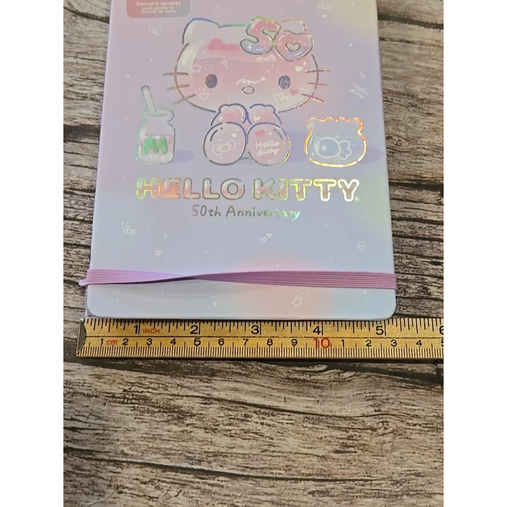Hello Kitty x Studio Oh! 50th Anniversary Top-Spiral Notebook - NEW 8x5 (220)